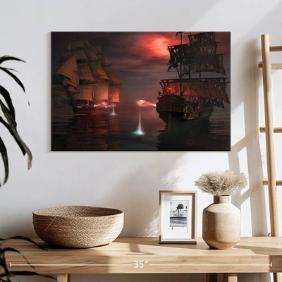Pirate ship battle Aletra