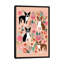 « boston terrier floral collage ii », impression sur toile tendue-19741567-74736651-74736652