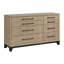 Commode 8 tiroirs Rikiah
