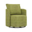 Fauteuil d'appoint pivotant à 360 ° avec accoudoirs ergonomiques et coussin décoratif-116646678