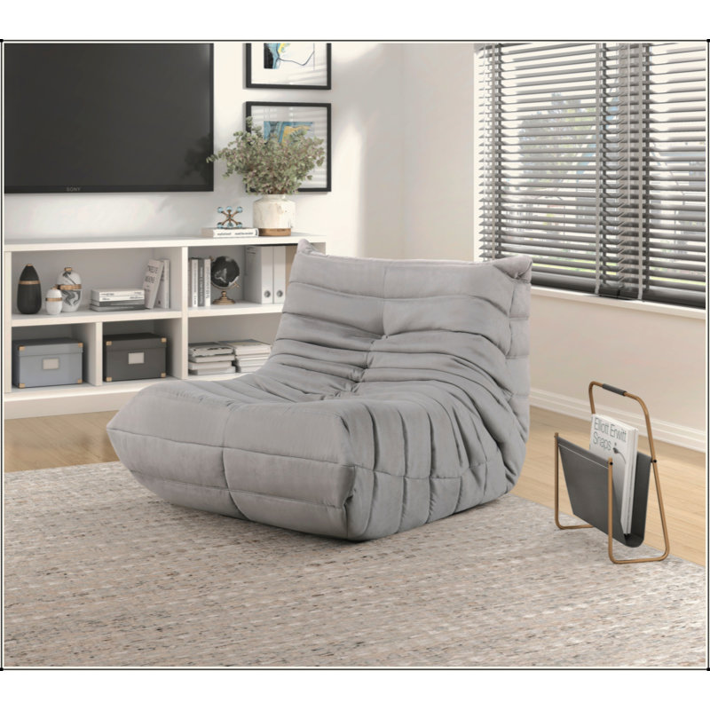 Chaise d'appoint de luxe capitonnée à boutons capitonnés et meubles de salon 1 pièce