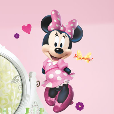 Adhésif décoratif mickey et ses amis minnie bowtique giant