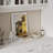 78.7'' H X 110'' W 11-Drawer Bookcase With Glass Doors