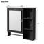 Armoire à pharmacie à miroir murale 28,85 po H 28 po Magrini-796472193