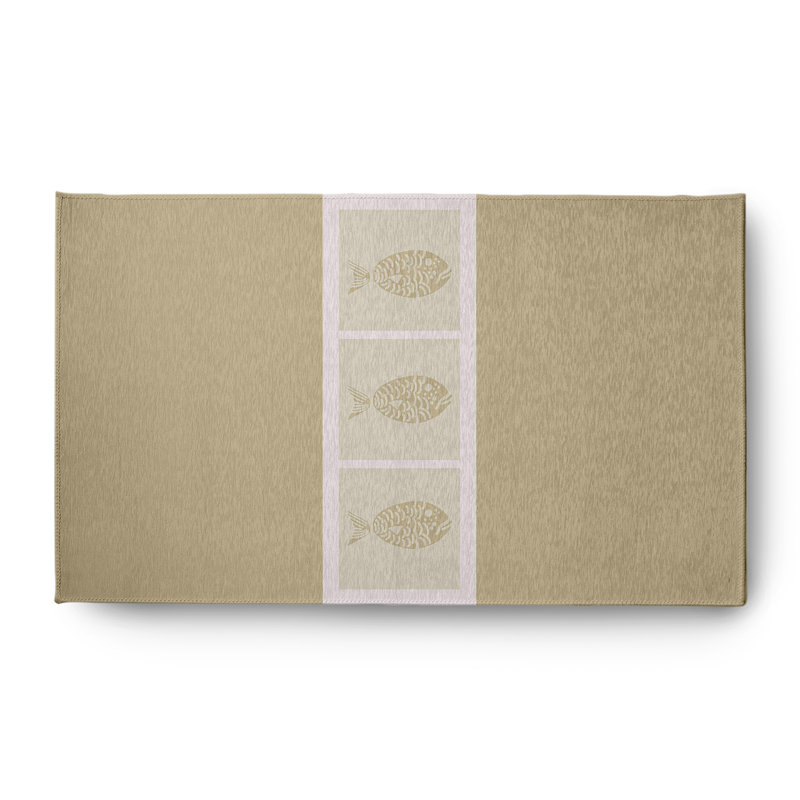 Tapis intérieur / extérieur taupe Manilla, Rectangle 3 pi x 5 pi