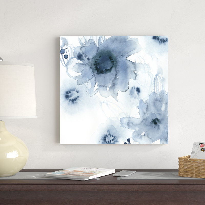 " Aquatic Indigo I ", 20" H x 20" W x 1.25" D