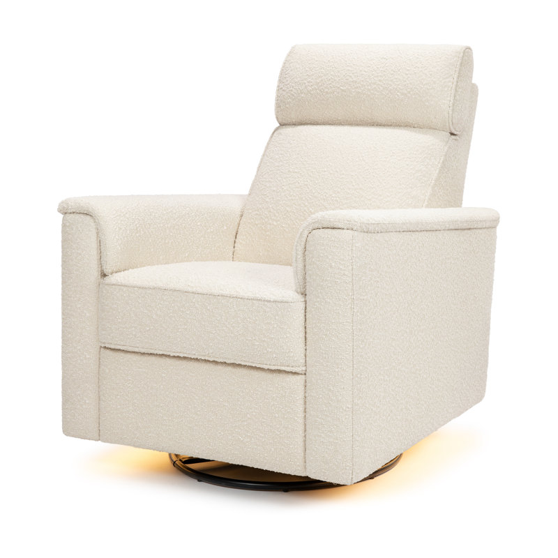 Willa Pro Power Recliner and Swivel Glider, Performance Beach Eco-Weave