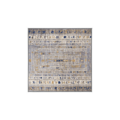Tapis gris lavable à la machine