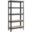 Adeolu 75cm W Metal Height -Adjustable Shelving Unit-772719396