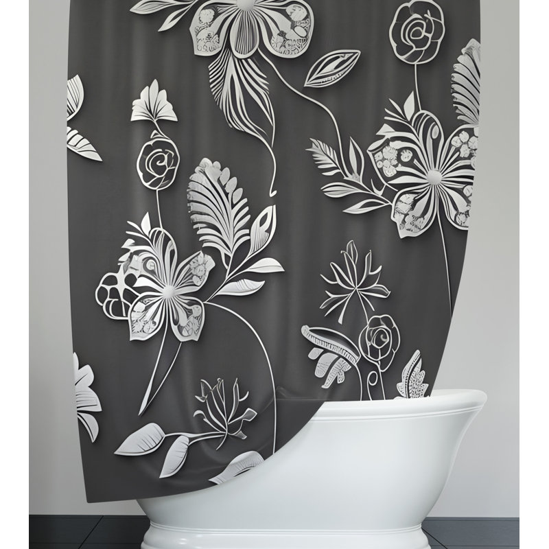 Rideau de douche Codah, H 72 po x l 70 po