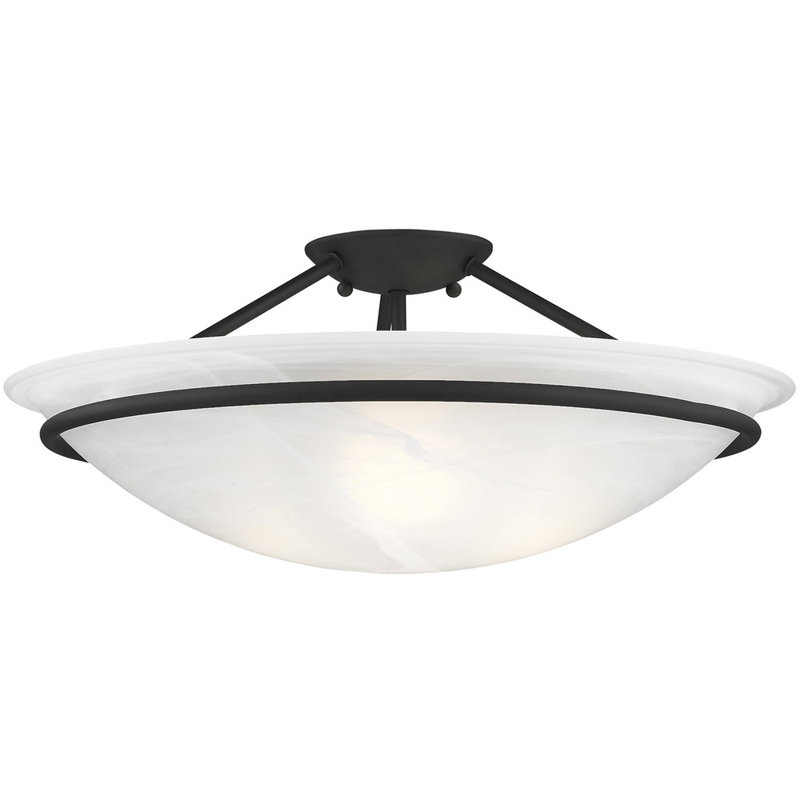 Flush Mount, Black