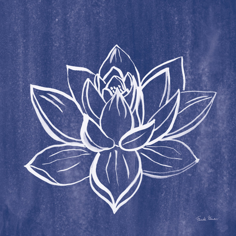 «Lotus» par Farida Zaman, impression sur toile tendue, H 30 po x l 30 po