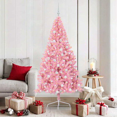 5.91' H Lighted Artificial Christmas Tree