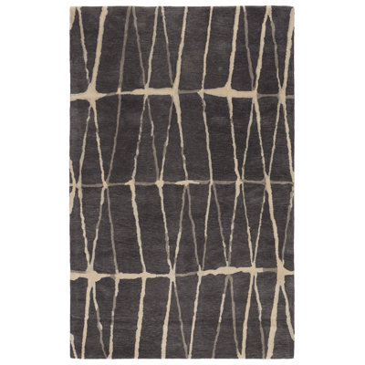 Pete Hand-Tufted Geometric Wool Rug