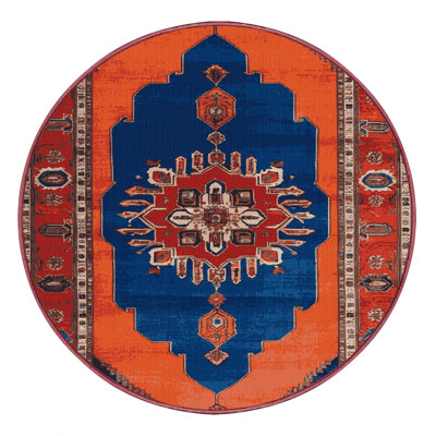Machine Washable Tabriz Brown Area Rug