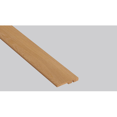 Stratford Sand  0.59 in. T x 94.49 in. L x 1.42 in. W Hybrid Rigid Core Flooring Trim End Cap Molding