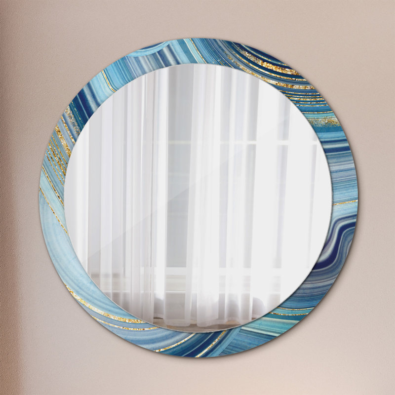 Huldar Glass Flat Wall Mirror