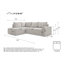 Brave Dave Corner Sofa L Shape-92302299-92302302
