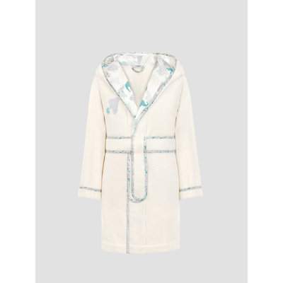 Peignoir à chevilles 100% coton avec capuche Simsbury
