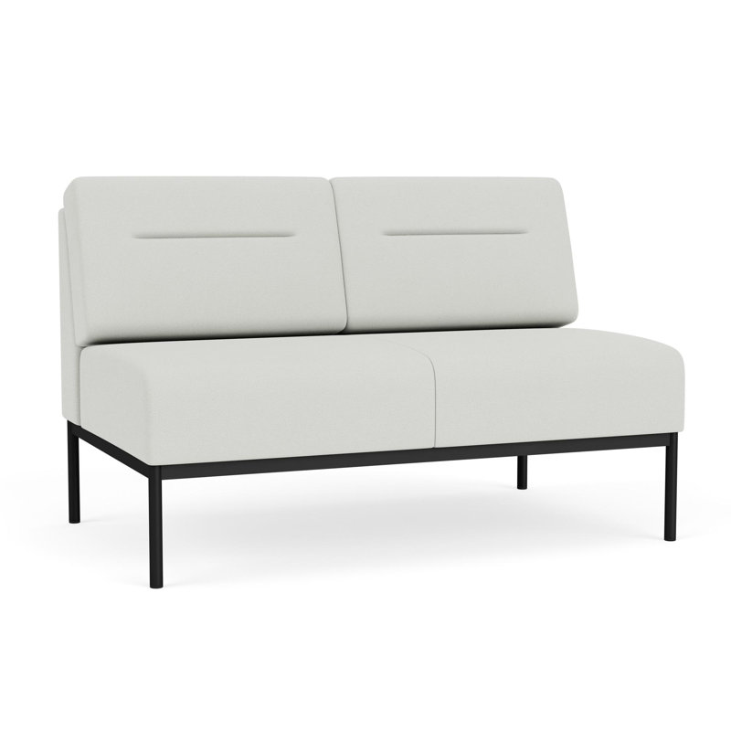 Causeuse Darsey, Sans alimentation, Noir, Ombre portes ouvertes