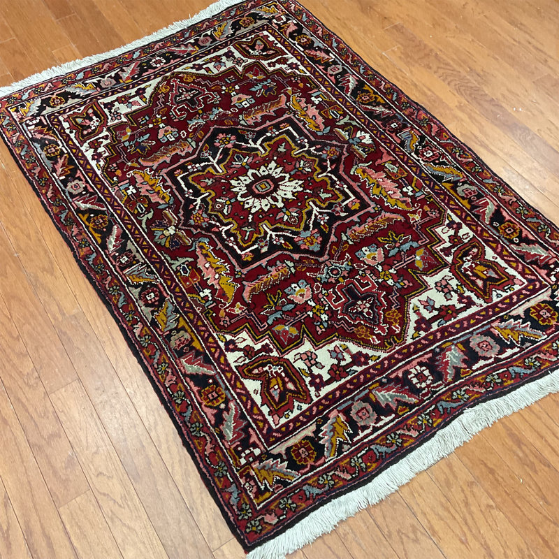  Tapis en laine fait à la main Heriz