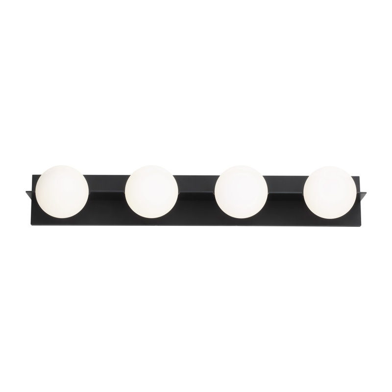 Orbel 4 - Light Bath Bar, Matte Black