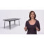 Table rectangulaire en métal pour l'intérieur et l'extérieur 31,5 po x 63 po Eure - table industrielle-53661133