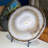 Picturesque Polished Thin Agate Plate