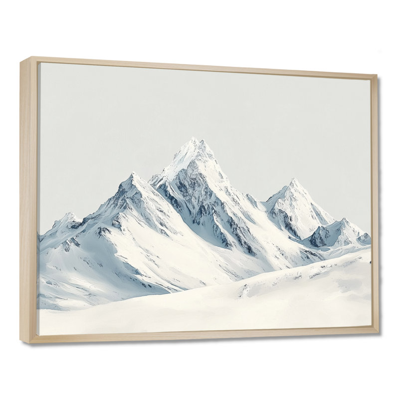 Gerarda - Landscapes Wall Art, H 34 po x l 44 po, Floater Framed, Brun