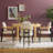 Aleric 52” Modern Fluted Easy Assembly Oval Solid Oak Wood Dining Table for 4-122929287