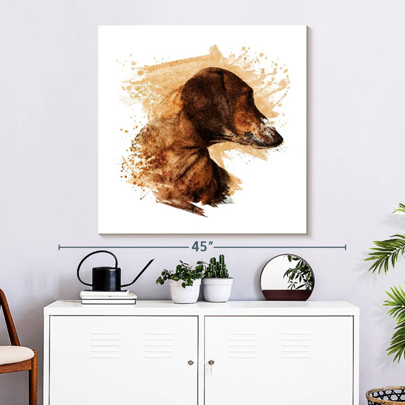Crowle Abstract Dachshund