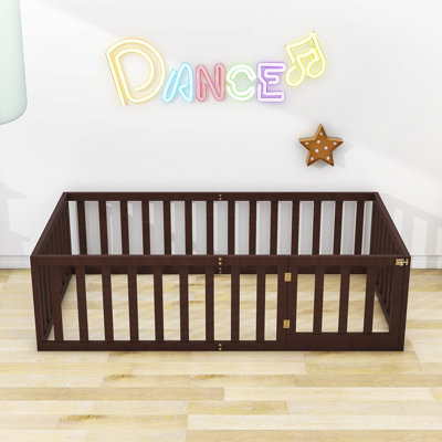 Structure de lit en bois Freta