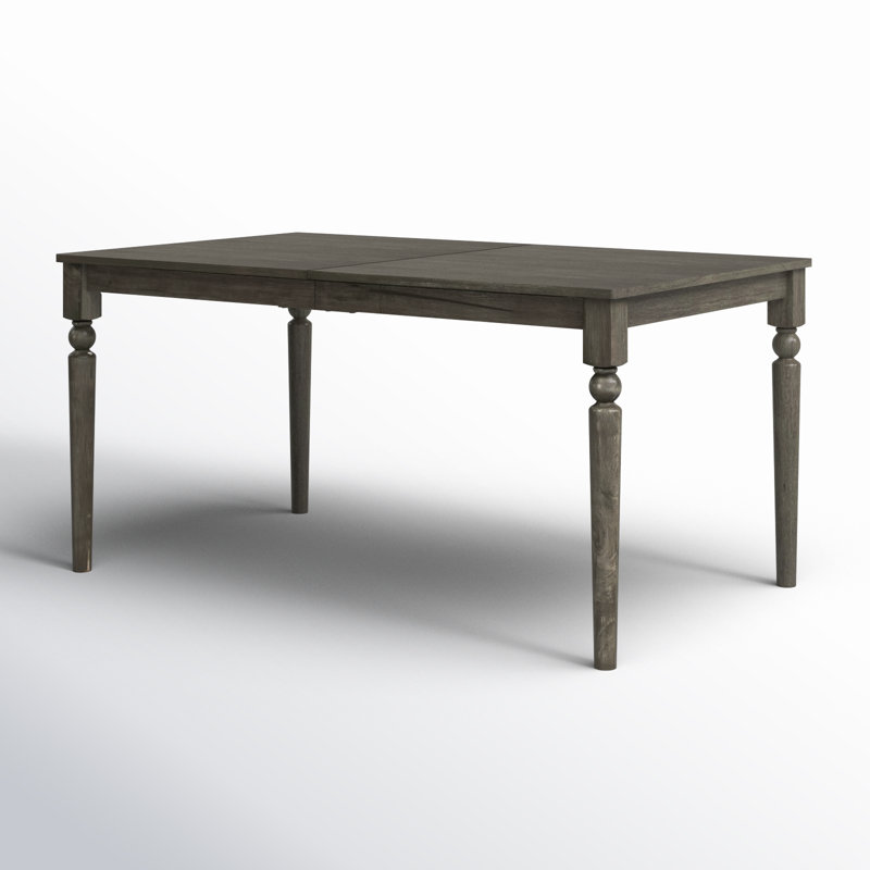 Alcibades Solid Wood Base Dining Table