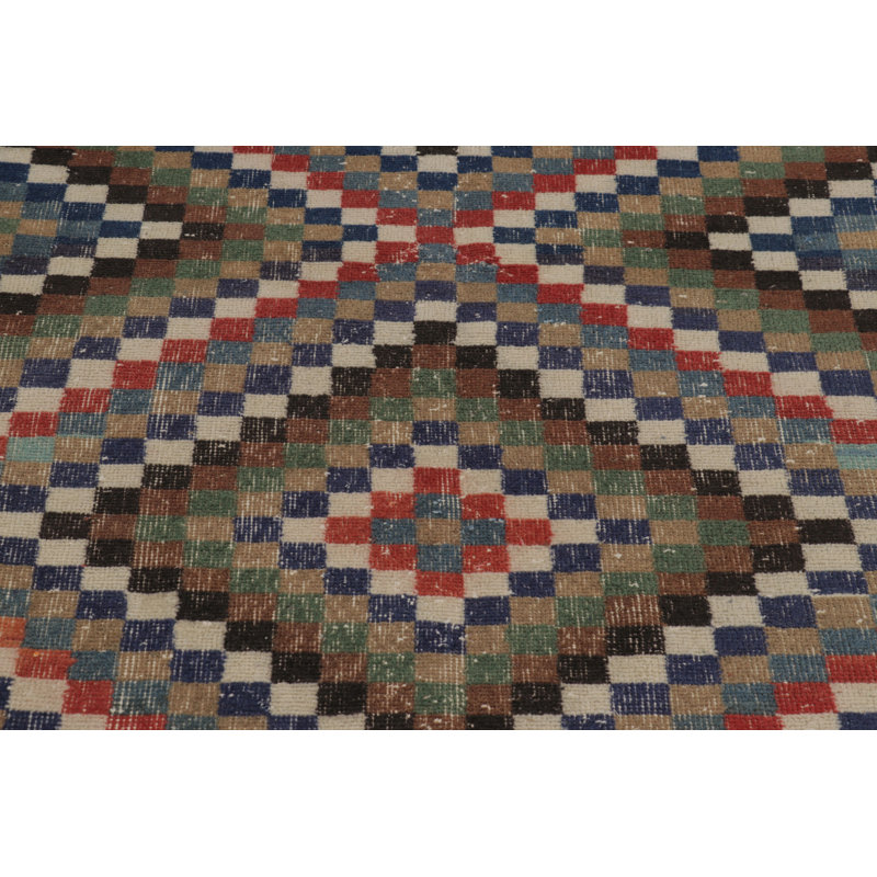 Distressed One-of-a-Kind 3'6X5'7 Area Rug