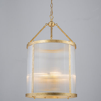 Qudarius 4 - Light Lantern Cylinder Chandelier