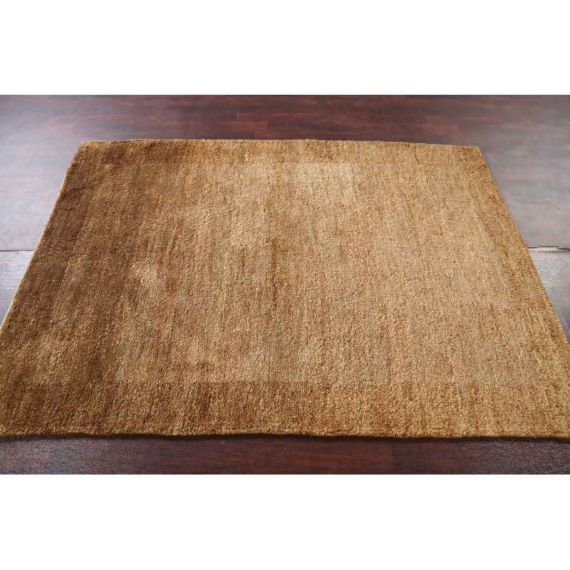 Tapis intérieur / extérieur contemporain noué à la main 5 x 6