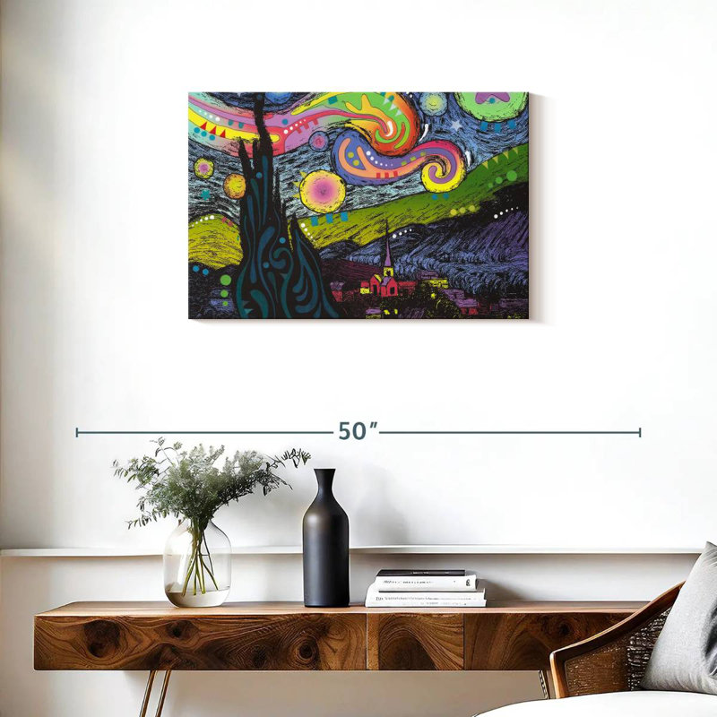 Alvord Starry Night II, H 20 po x l 30 po