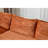 Compression Sectional Couch With Comfy Chaise, Boneless L Shape Sofa With Deep Seat, Minimalist Modular Couches Sleeper For Living Room Bedroom Apartment Lounge,Corduroy,Brown-1857294669