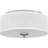 Blanche 3-Light Brushed Nickel Flush Mount Light