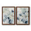 Indigo Ginkgo I - peinture sur toile 2 pièces-188328444-188328445