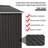 5.4X4.27 FT Outdoor Storage Shed With Hinge Door Metal Garden Sheds For Backyard, Patio,Lawn,Utility & Bike Storage