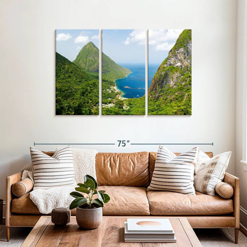 Gillard Piton Mountains, 36" H x 57" W
