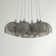 Theodore 7 - Light Metal Cluster Pendant