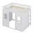 House Loft Bed With Ladder-37284064