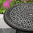 35.43-inch Patio Dining Round Table with a 1.88-inch Umbrella Hole