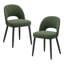 Chaises de salle à manger rembourrées modernes avec pieds en bois 18,5 "H-364452855