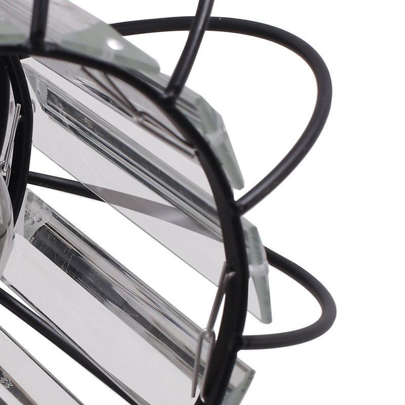 1 - Light Matte Black Chandelier Pendant