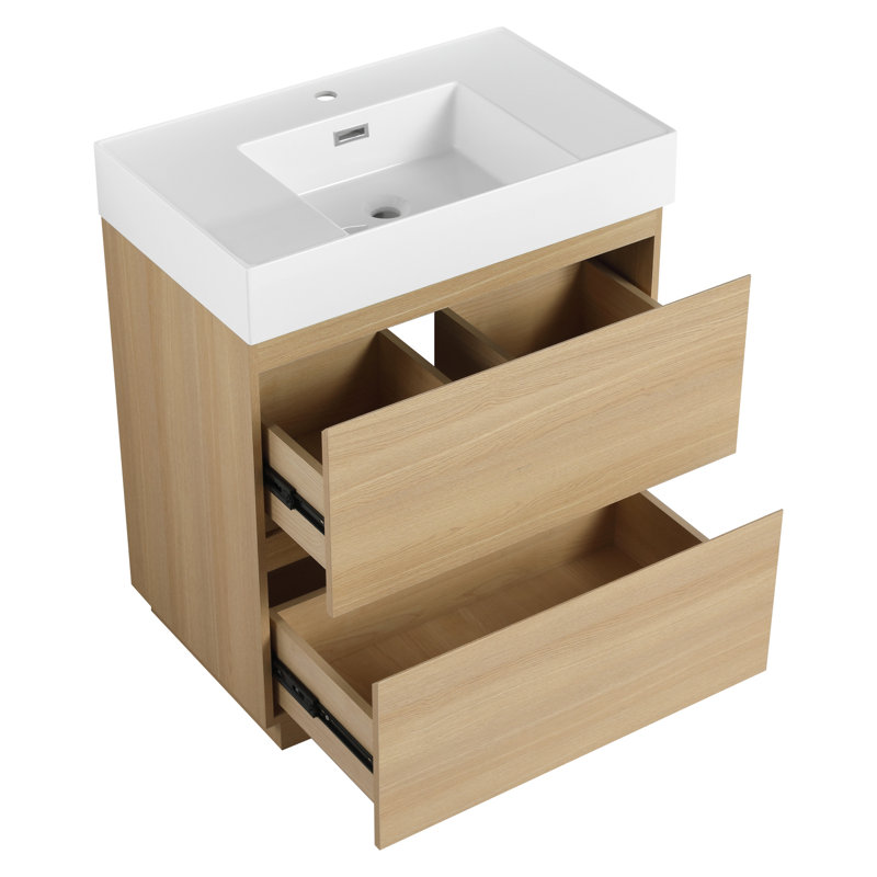 Meuble-lavabo de 30 po avec lavabo simple