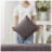 Aria 153.5" W x 33" D x 29" H 8-Seat Chenille Modular Symmetrical Curved Sectional Sofa