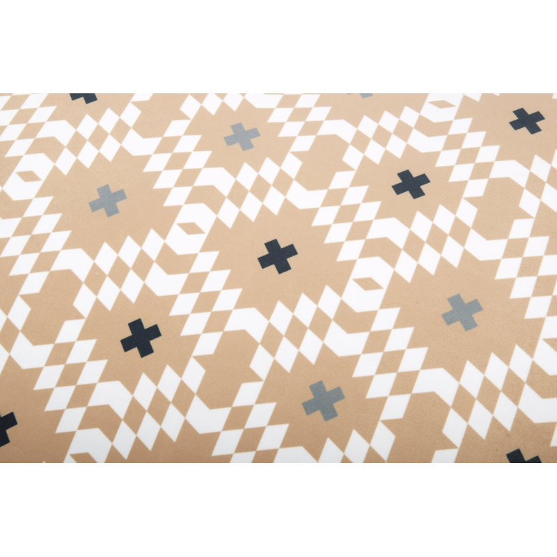 Boxy Bed Dog Pillow Bed, Sand, 36" W x 27" D x 5" H